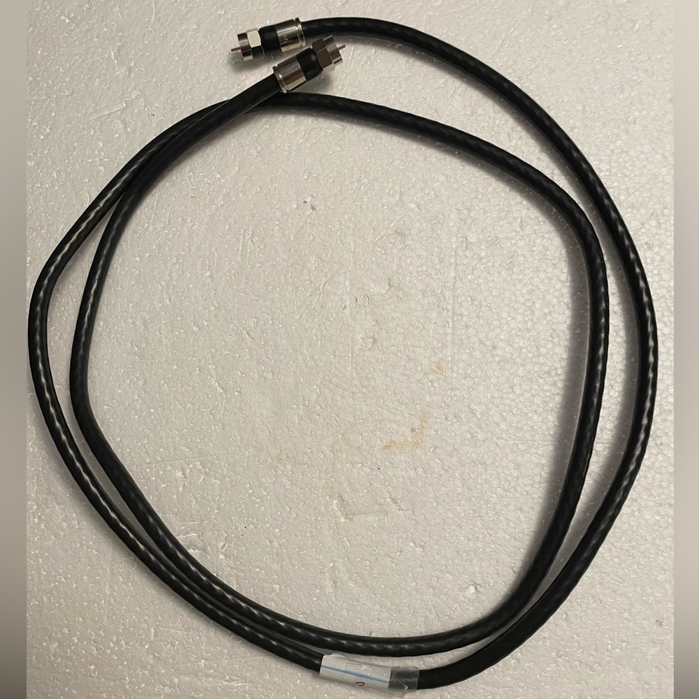 🖤PKG#3 Black with silver tips Coaxial Cable
